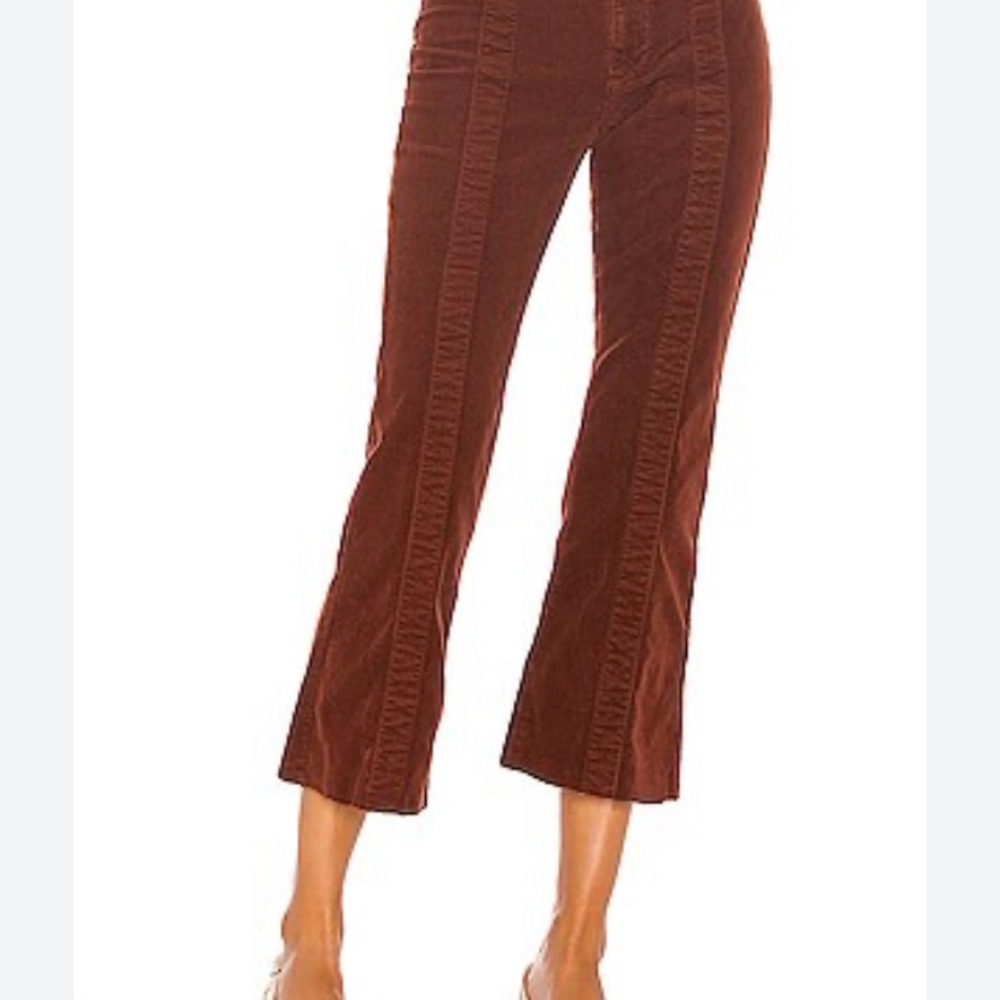 Brown Corduroy Flare Pants